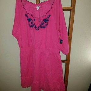 NWT Old Navy Embroidered Summer Dress size XXL